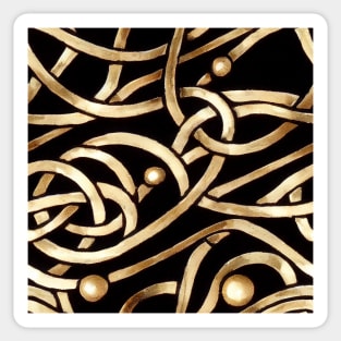 Traditional Celtic pattern, model 21 Sticker